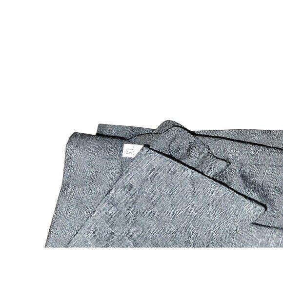 Black Button-Up Short Sleeve Shirt XL - Picture 7 of 7